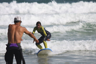 sport de vagues.